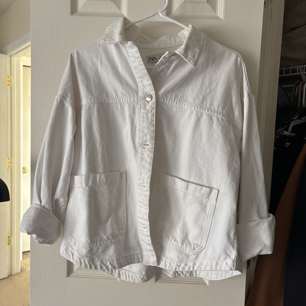 Zara Women's White Jacket